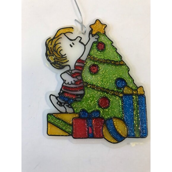 Vintage 1979 Peanuts Hand Made Hand Painted Six Christmas Ornaments United - Picture 3 of 10